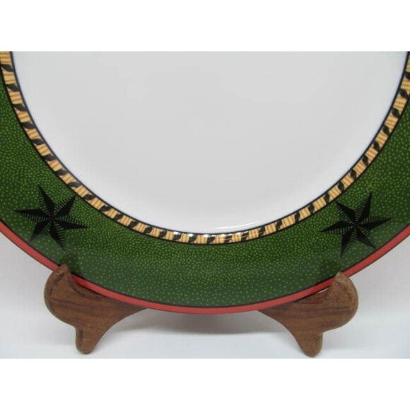 Sasaki Astrakan Designed By Carin Colombo 12" Chop Plate Platter - Picture 10 of 12